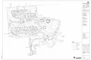 Overall site Plan for Terramor Catskills Glamping Resort as submitted July 5th 2022